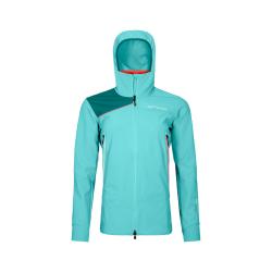 Bunda Ortovox Pala Hooded Jacket Women's Ice Waterfall